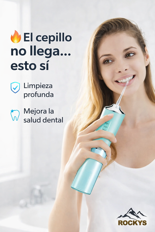 Irrigador Bucal PROCLean (Limpieza Profunda + Encías Saludables)