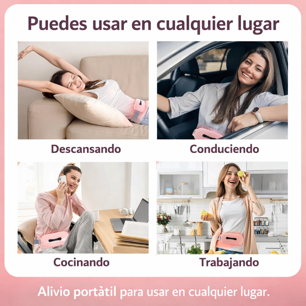 Cinturón Menstrual Masajeador