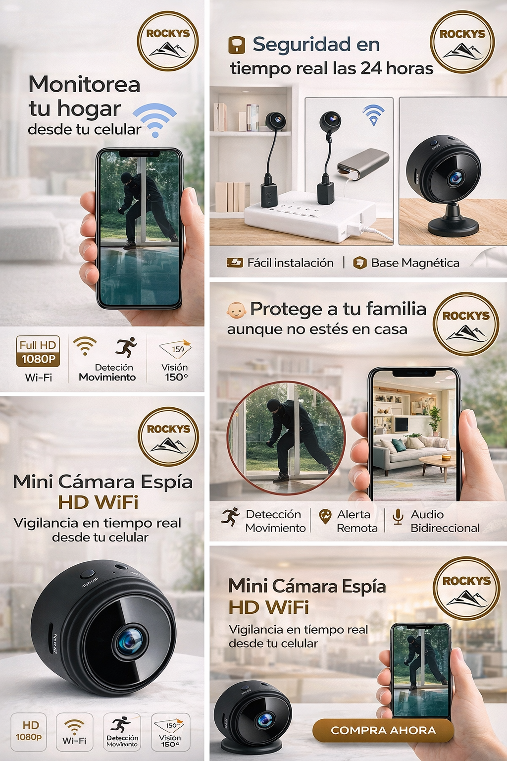 Mini Cámara Espía WIFI