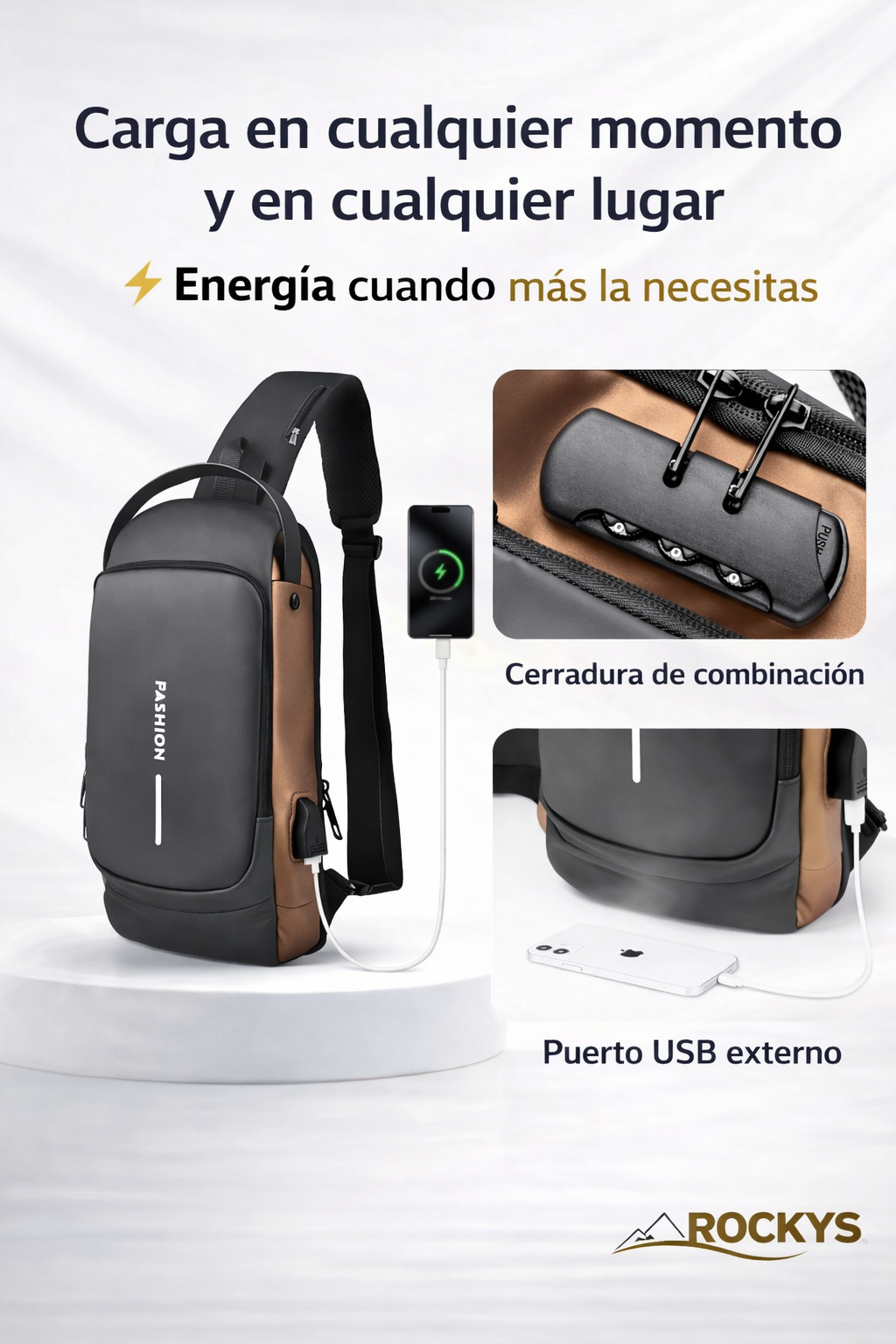 Bolso Mochila Antirobo