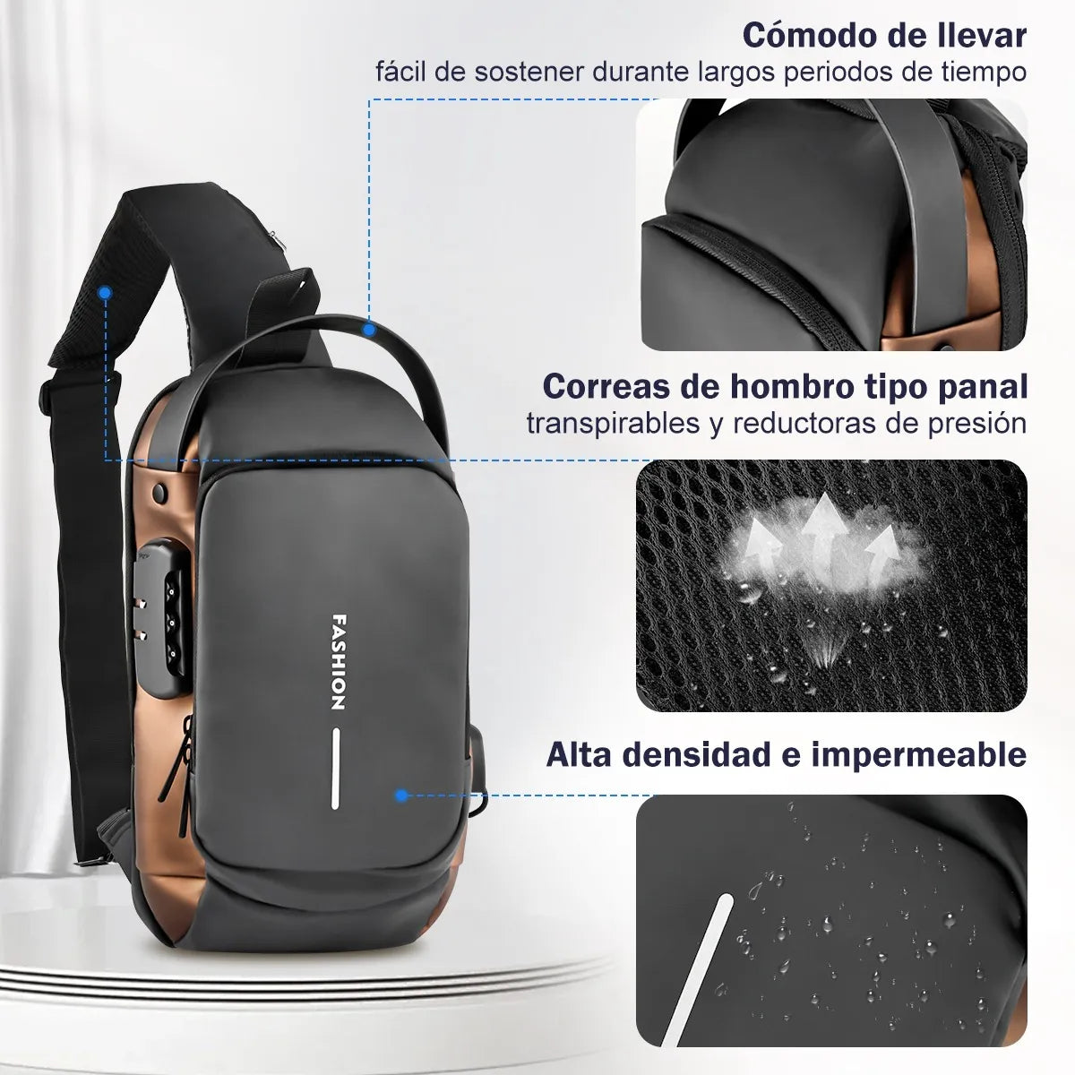 Bolso Mochila Antirobo