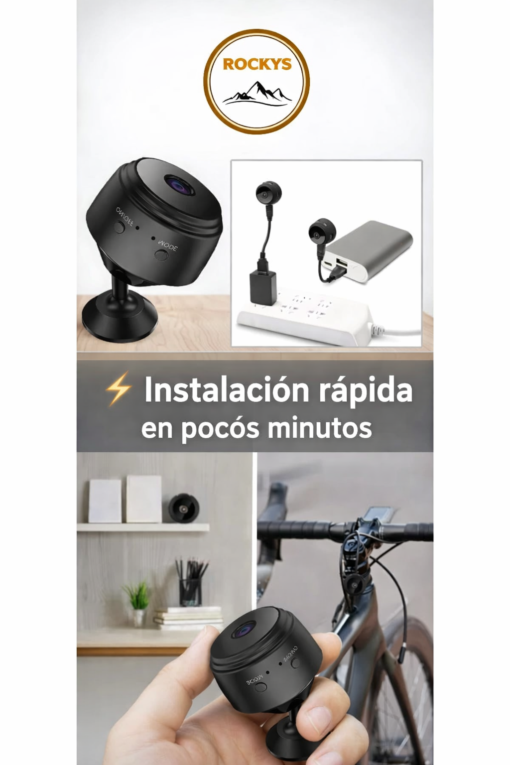 Mini Cámara Espía WIFI